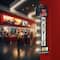 American Art Decor 25" Metal LED Movie Marquee Sign